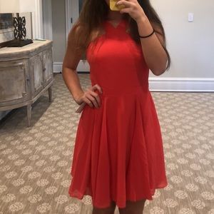 Lulu’s Hoco Dress Coral